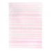 Cobertor Saida Maternidade Manta Macia Listras Rosa