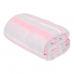 Cobertor Saida Maternidade Manta Macia Listras Rosa