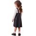 Conjunto Momi Blusa Manga Longa e Vestido Preto J6806