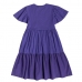 Vestido Momi Azul Laço Strass H5967