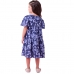 Vestido Rotativo Laços Azuis J6183