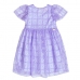 Vestido De Tule Flor e Paetê J6186