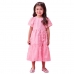 Vestido Tule Bordado De Flores J6187