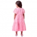 Vestido Tule Bordado De Flores J6187
