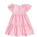 Vestido Tule Bordado De Flores J6187