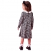 Vestido Momi Jacquard Laços J6165 