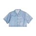 Camisa Cropped Jeans Shine R5159