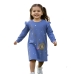 Vestido Infantil Manga Longa Moletinho Malwee 1000129085
