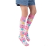 Meia Galochita Duck Estrelas Rosa 07466134
