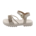 Sandália Molekinha Detalhe Brilhante Off-white 35312