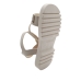 Sandália Molekinha Detalhe Brilhante Off-white 35312