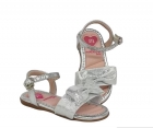 Sandália metal Infantil Laço Molekinha 